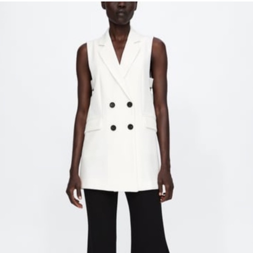 Zara Long Vest